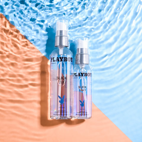 Playboy Pleasure Slick H2O Water Based Lubricant - Water Based Lubes