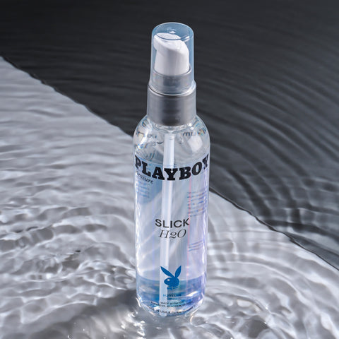 Playboy Pleasure Slick H2O Water Based Lubricant - Water Based Lubes