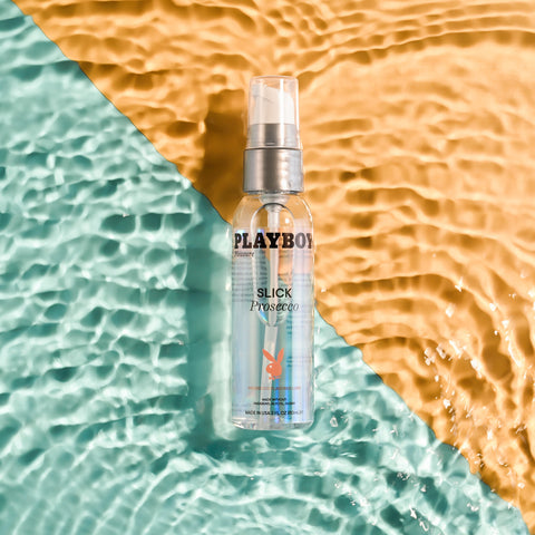 Playboy Pleasure SLICK PROSECCO Flavoured Adult Lubricant - Water Based Lubes