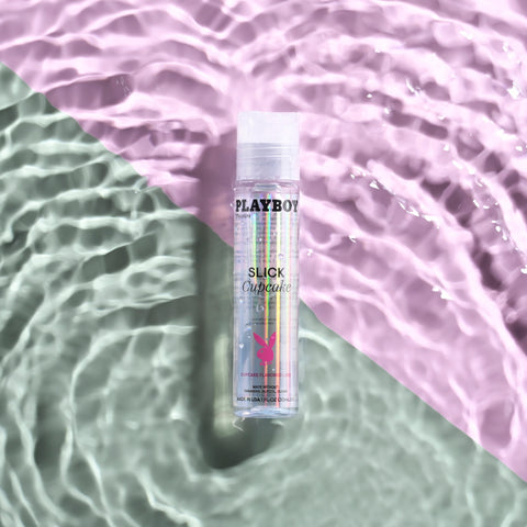Playboy Pleasure SLICK Cupcake Water Based Lubricant - Water Based Lubes