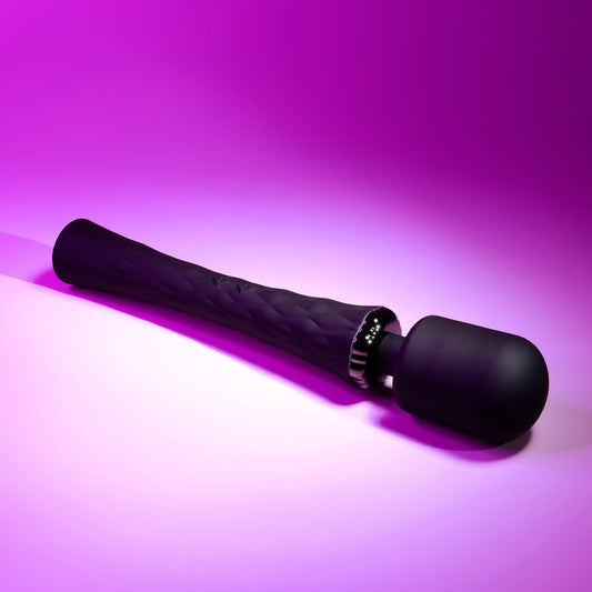 Playboy Pleasure Royal Vibrating Body Wand Massager - Body Wands