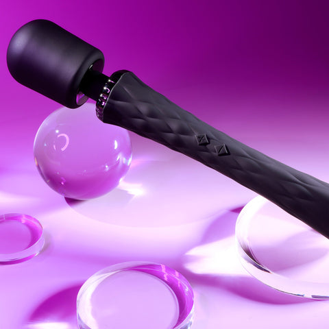 Playboy Pleasure Royal Vibrating Body Wand Massager - Body Wands