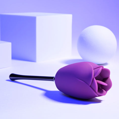 Playboy Pleasure Petal Silicone Clitoral Massager - Clit Ticklers and Pulsators