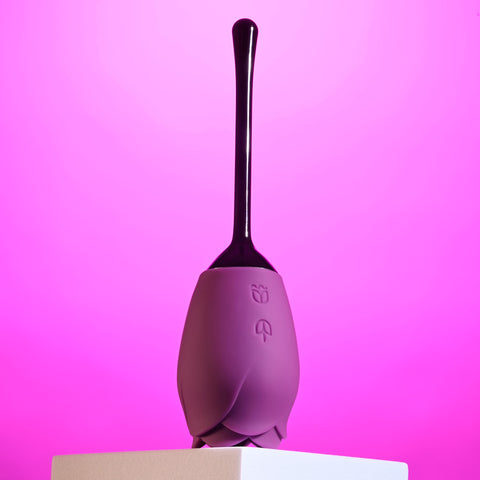 Playboy Pleasure Petal Silicone Clitoral Massager - Clit Ticklers and Pulsators