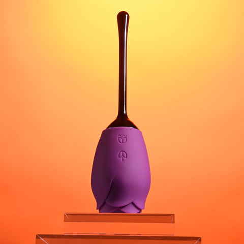 Playboy Pleasure Petal Silicone Clitoral Massager - Clit Ticklers and Pulsators