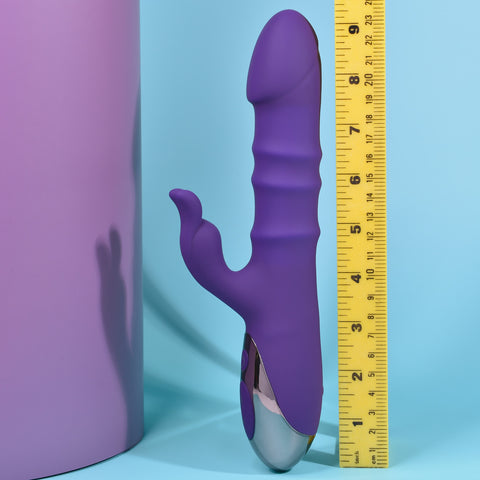 Playboy Pleasure Hop To It 10 Functions Rabbit Vibrator - Rabbit Vibrators
