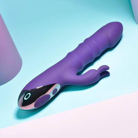 Playboy Pleasure Hop To It 10 Functions Rabbit Vibrator - Rabbit Vibrators