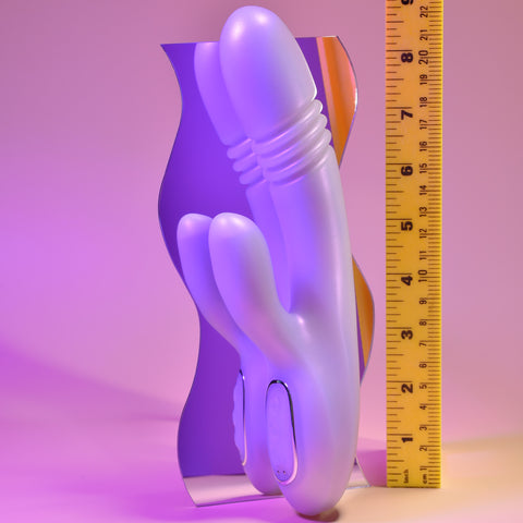 Playboy Pleasure Bumping Bunny Thrusting Rabbit Vibrator - Rabbit Vibrators