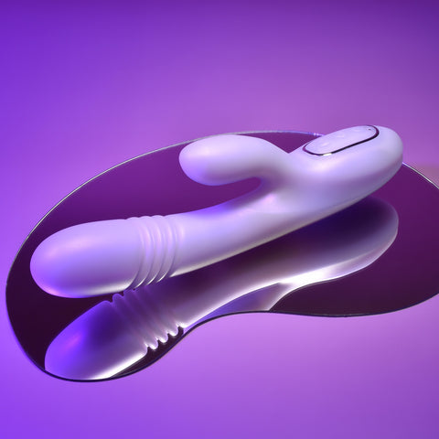 Playboy Pleasure Bumping Bunny Thrusting Rabbit Vibrator - Rabbit Vibrators