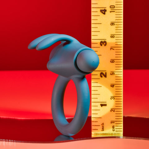 Playboy Pleasure Bunny Buzzer Vibrating Cock Ring - Vibrating Cock Rings