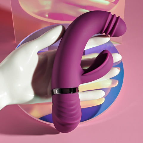 Playboy Pleasure TAP THAT Rabbit Vibrator - Rabbit Vibrators
