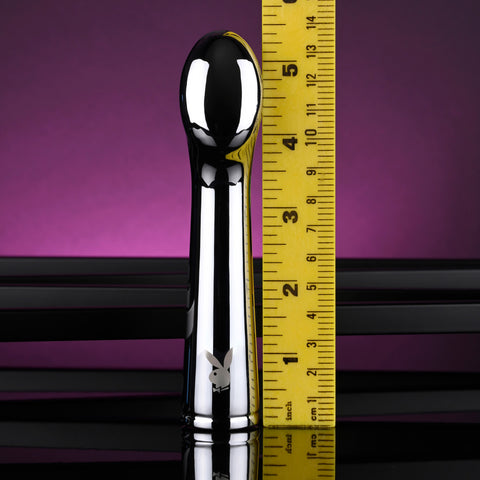Playboy Pleasure SWOON 9 Functions Metal Vibrator - Metal Vibrators