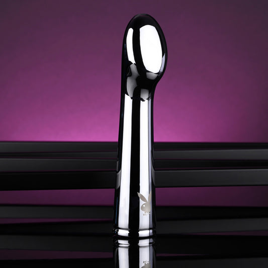 Playboy Pleasure SWOON 9 Functions Metal Vibrator - Metal Vibrators