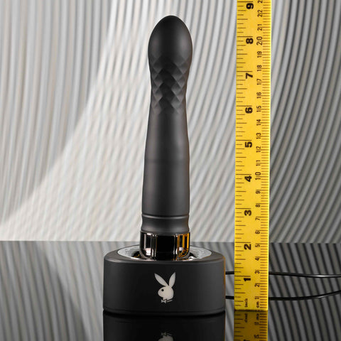 Playboy Pleasure Pleasure Zone Thrusting Vibrator - Waterproof Vibrators