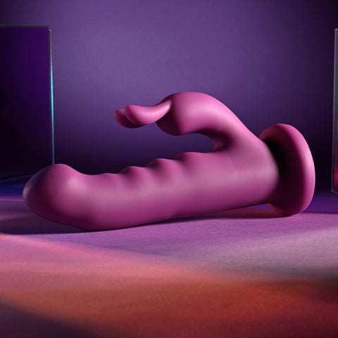 Playboy Pleasure FLUFFLE G-Spot Rabbit Vibrator - Rabbit Vibrators
