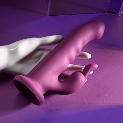 Playboy Pleasure FLUFFLE G-Spot Rabbit Vibrator - Rabbit Vibrators