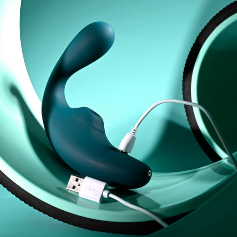 Playboy Pleasure CHARMER Clitoral Suction Vibrator - Clit Ticklers and Pulsators