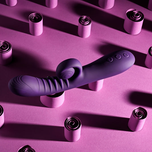Playboy Pleasure CURLICUE 10 Functions Rabbit Vibrator - Rabbit Vibrators