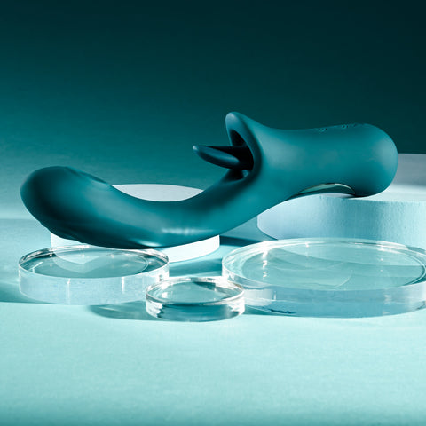 Playboy Pleasure Harmony Multi Functions Rabbit Vibrator - Clit Ticklers and Pulsators