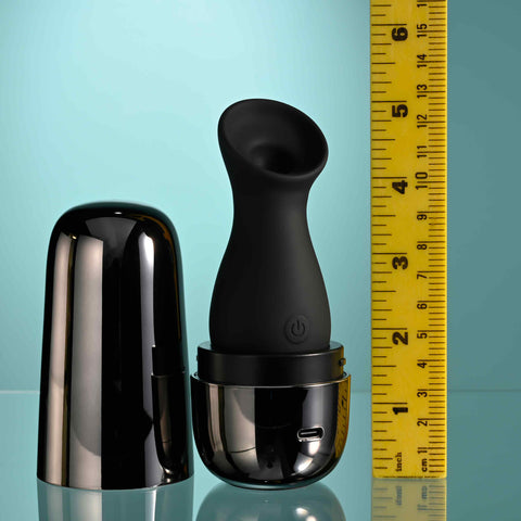 Playboy Pleasure The Jet Set Clitoral Sucker Vibrator - Clit Ticklers and Pulsators