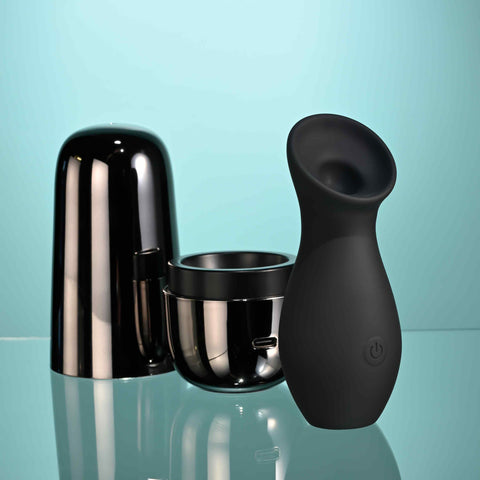Playboy Pleasure The Jet Set Clitoral Sucker Vibrator - Clit Ticklers and Pulsators