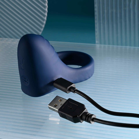 Playboy Pleasure Point Mens Vibrating Cock Ring - Cock Rings