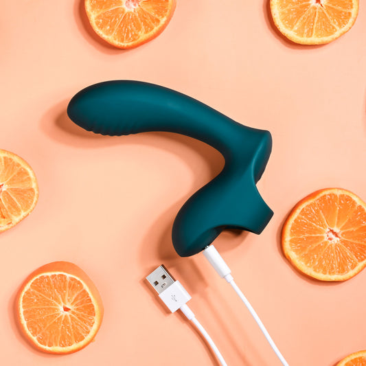 Playboy Pleasure Wrapped Around Your Finger Vibrator - Finger and Tongue Vibrators