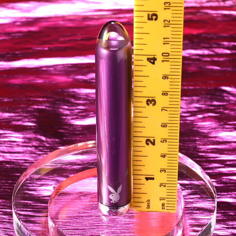 Playboy Pleasure Amethyst Waterproof Mini Vibrator - Waterproof Vibrators
