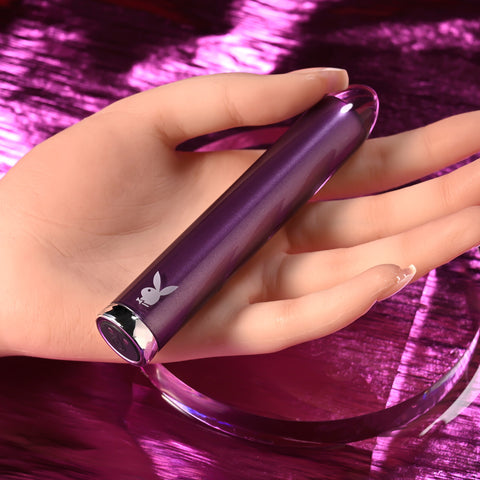 Playboy Pleasure Amethyst Waterproof Mini Vibrator - Waterproof Vibrators