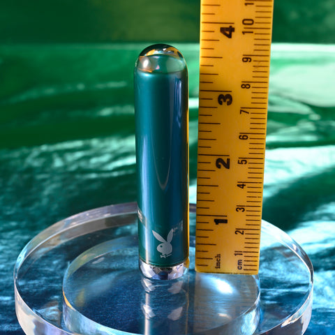 Playboy Pleasure Emerald Bullet Vibrator - Waterproof Vibrators