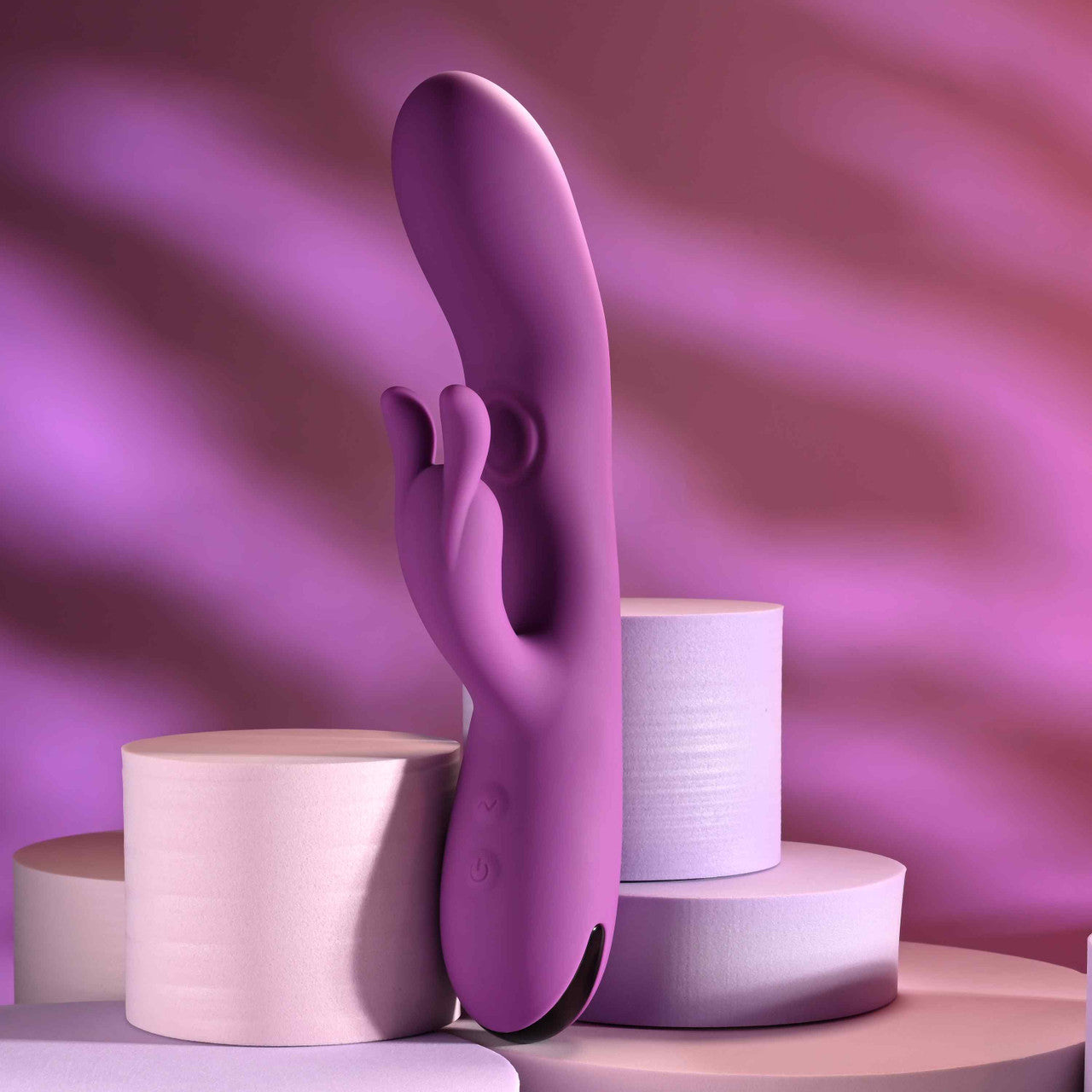 Playboy Pleasure BUSY BUNNY Rechargeable Rabbit Vibrator With Tapping Shaft Rabbit Vibrators