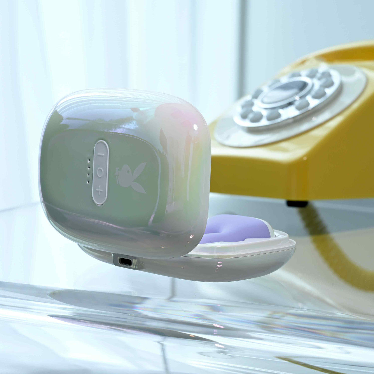 Playboy Pleasure IN A PINCH Vibrating Nipple Clamps Nipple and Clit Clamps