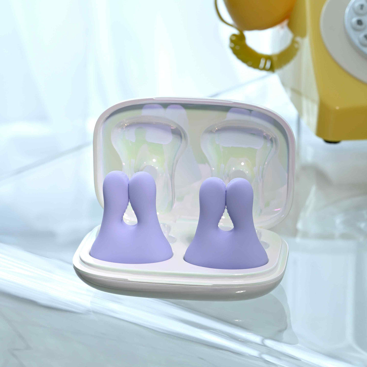 Playboy Pleasure IN A PINCH Vibrating Nipple Clamps Nipple and Clit Clamps