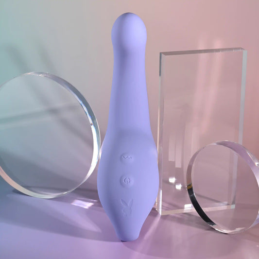Playboy Pleasure NICE TO MEET YOU G Spot Vibrator Purple - G-Spot Vibrators