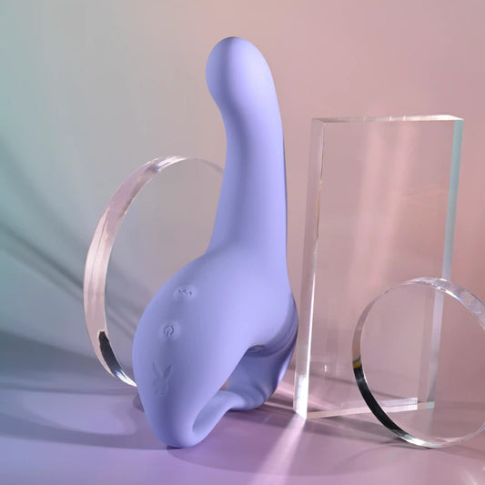 Playboy Pleasure NICE TO MEET YOU G Spot Vibrator Purple - G-Spot Vibrators