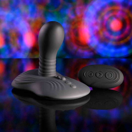 Playboy Pleasure SITTIN & SPINNIN Vibrator & Grinder Pad Remote Control Vibrators