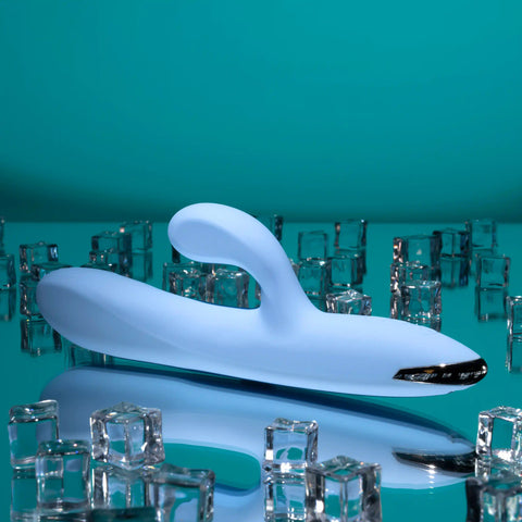Playboy Pleasure UP AND AWAY Rabbit Vibrator Blue - Rabbit Vibrators