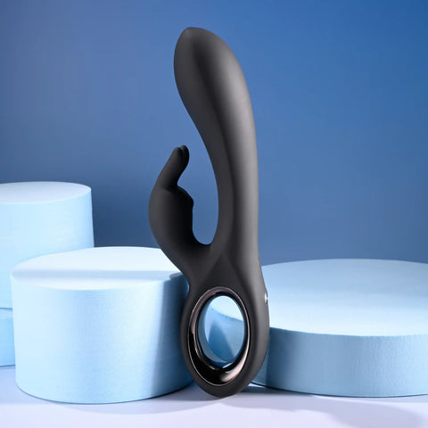 Playboy Pleasure LATE NIGHT BUNNY Rabbit Massager Black - Rabbit Vibrators