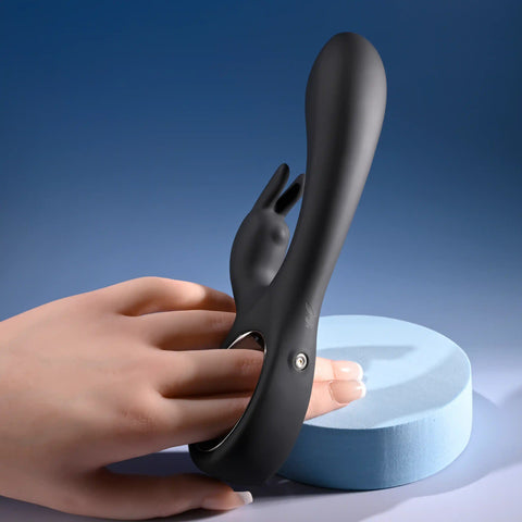 Playboy Pleasure LATE NIGHT BUNNY Rabbit Massager Black - Rabbit Vibrators