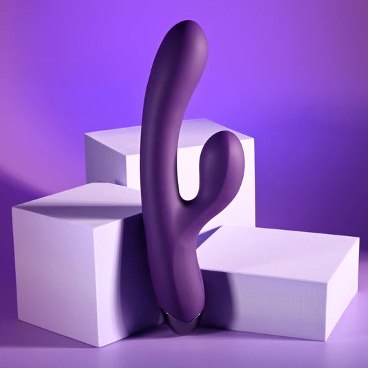 Playboy Pleasure NEW CRUSH Vibrating Rabbit Massager Purple - Rabbit Vibrators