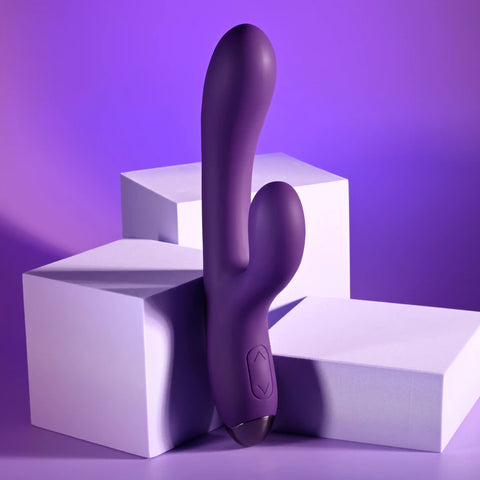 Playboy Pleasure NEW CRUSH Vibrating Rabbit Massager Purple - Rabbit Vibrators