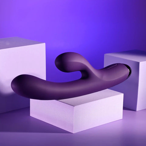 Playboy Pleasure NEW CRUSH Vibrating Rabbit Massager Purple - Rabbit Vibrators