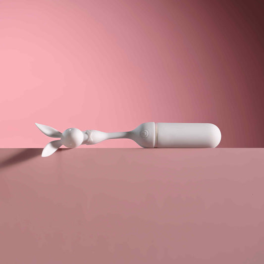 Playboy Pleasure LUCKY CHARM Vibrating Bullet with Bunny Tip - Bullet Vibrators