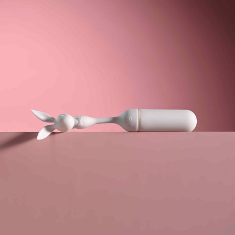 Playboy Pleasure LUCKY CHARM Vibrating Bullet with Bunny Tip - Bullet Vibrators