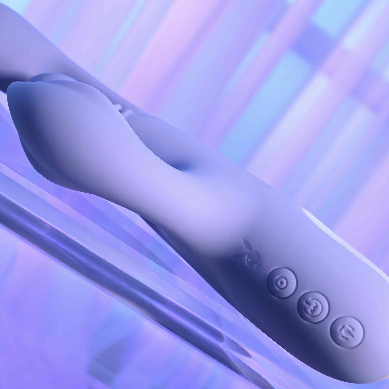 Playboy Pleasure NUBBIN RUBBIN Thrusting Rabbit Vibrator Rabbit Vibrators