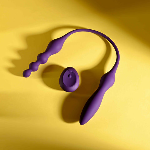 Playboy Pleasure THIS & THAT Flexible Dual Ended Vibrator - Anal Vibrators