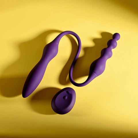 Playboy Pleasure THIS & THAT Flexible Dual Ended Vibrator - Anal Vibrators
