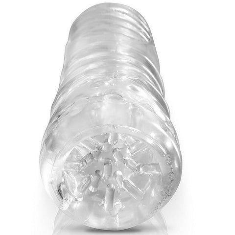 Pipedream Extreme Crystal Tickler Realistic Stroker - Glass Sex Toys
