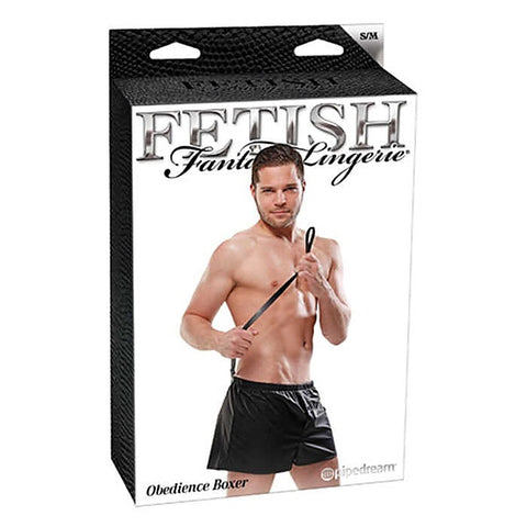 Fetish Fantasy Obedience Men's Boxer with Lead - Mens Briefs And Boxers