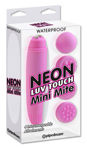 Pipedream Neon Luv Touch Mini Mite Personal Massager - Fancy Dress Ups